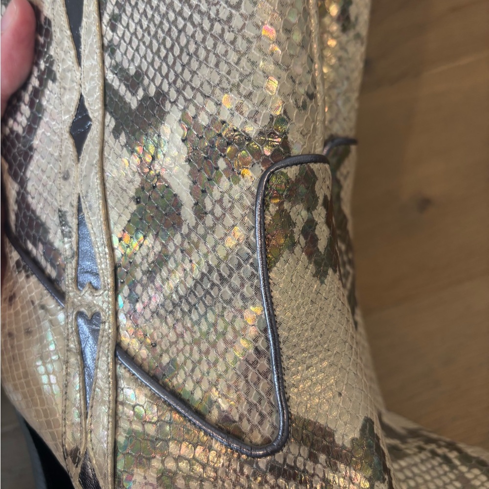Nike Lab G Series Iridescent Python Boots - Picture 12 of 12